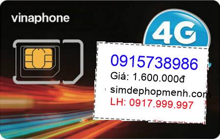 sim điện thoại 0915738986